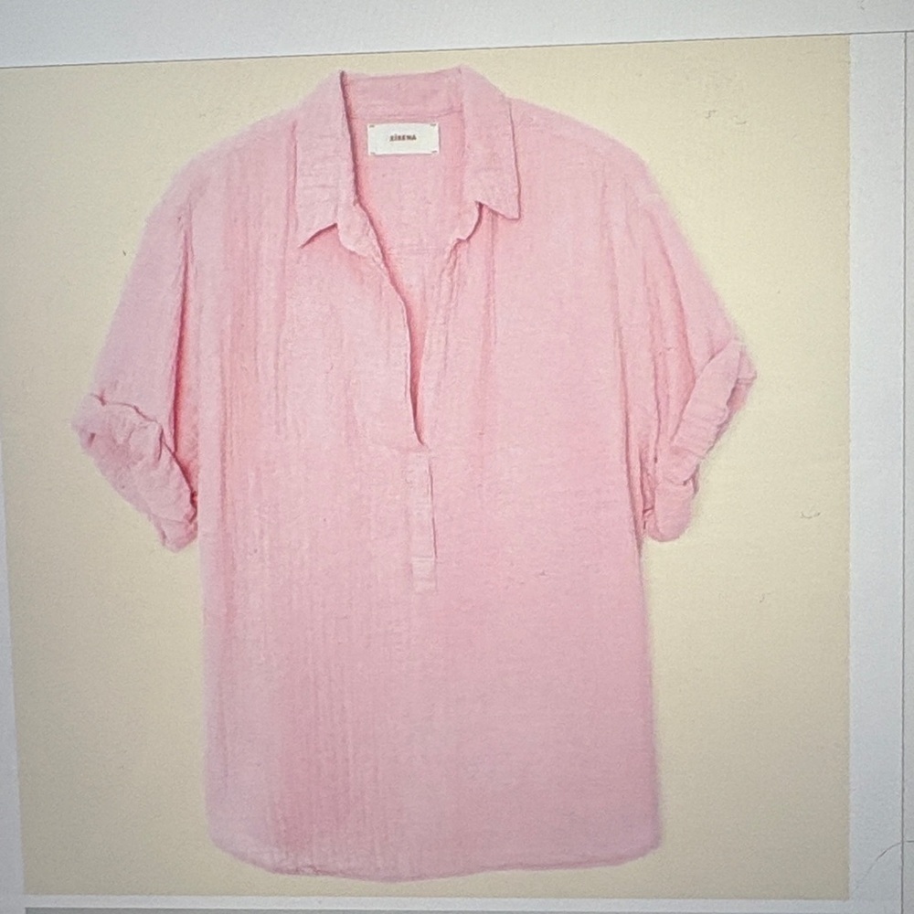 Xirena Cruz Rose Mallow Gauze Top XS
